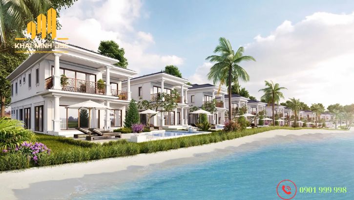  Biệt thự sinh thái ven biển tập trung vào những không gian tiện ích