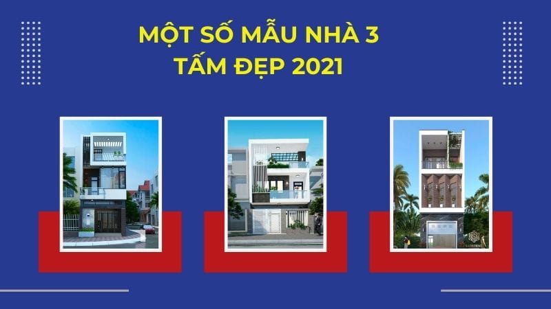 Mẫu nhà 3 tấm đẹp