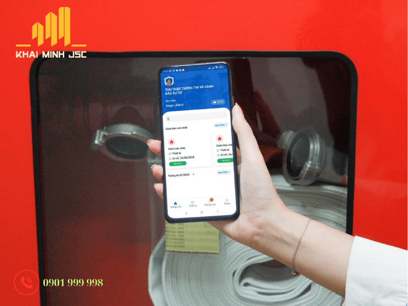  Ứng dụng công nghệ cảnh báo thông minh