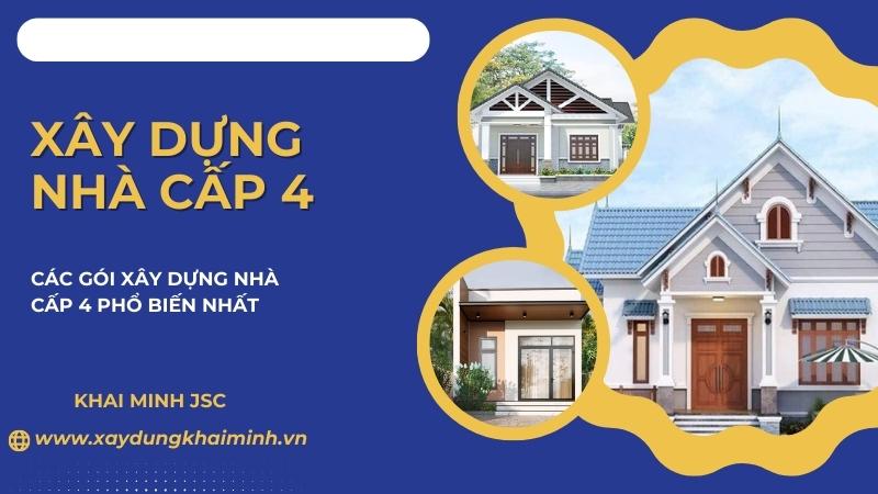 công thợ xây nhà cấp 4