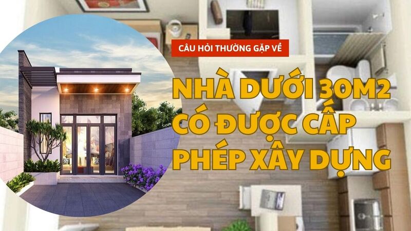 Quy định xây nhà dưới 36m2