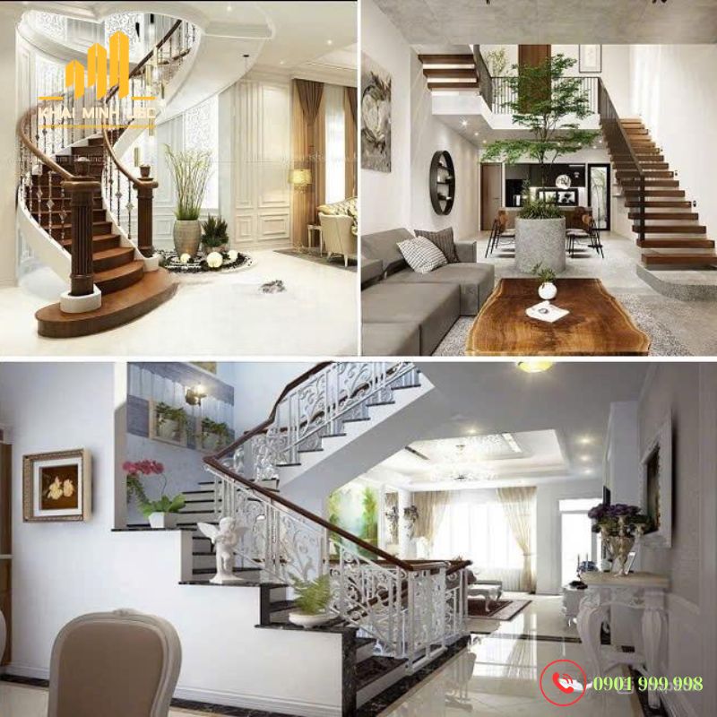  Vị trí giếng trời đặt trên ô cầu thang giúp tận dụng ánh sáng tự nhiên