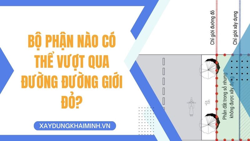 chỉ giới đường đỏ