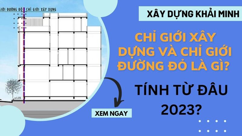 chỉ giới xây dựng