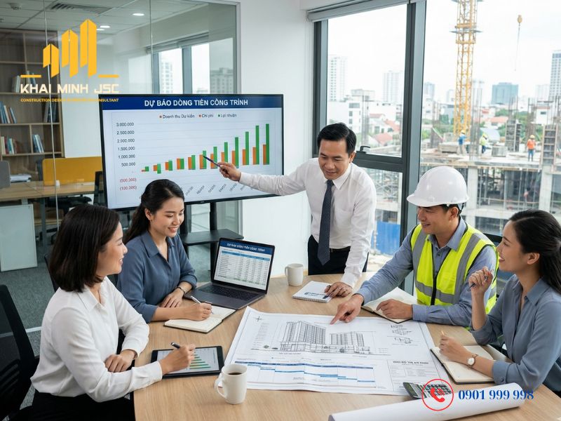   Chủ đầu tư cần ước tính trước khả năng tạo ra dòng tiền của công trình