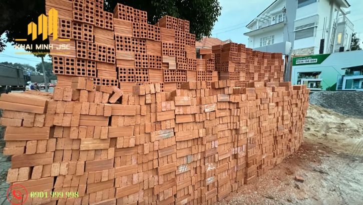 Gạch xây tường là một trong các loại vật liệu có thể kiểm tra được thông qua quan sát