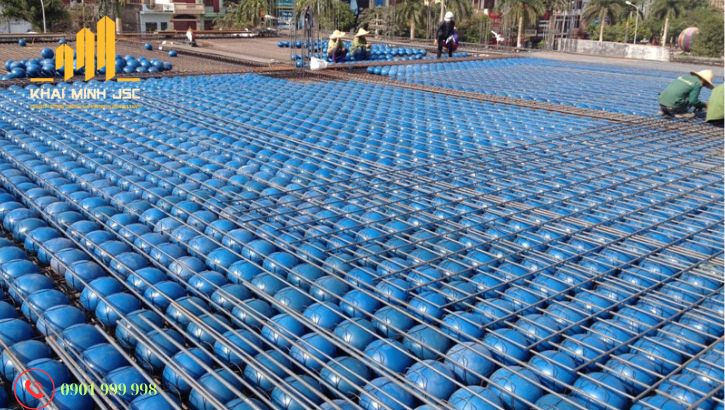  Công nghệ sàn bê tông không dầm giúp tăng chiều cao, tối ưu không gian