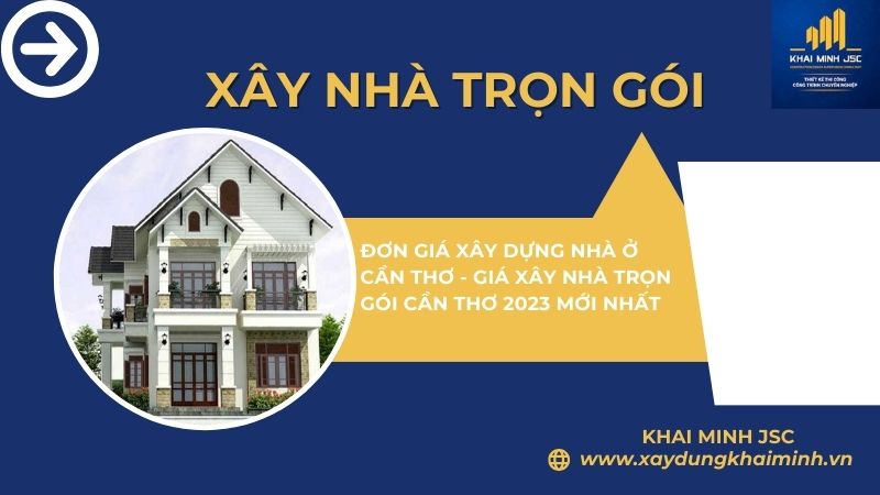 giá xây dựng nhà ở Cần Thơ