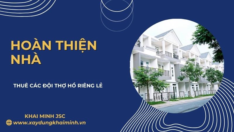 giá nhân công hoàn thiện nhà