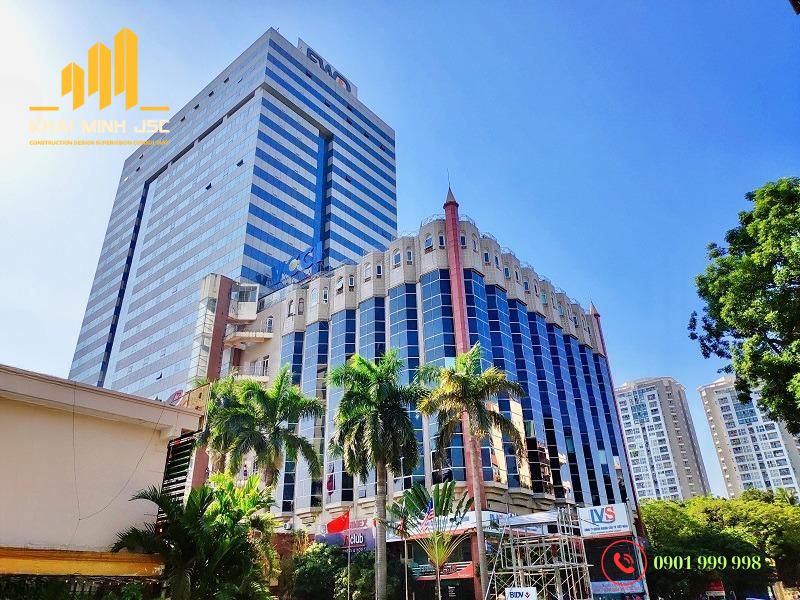 Công trình xây dựng dự án văn phòng tối ưu chi phí cho chủ đầu tư