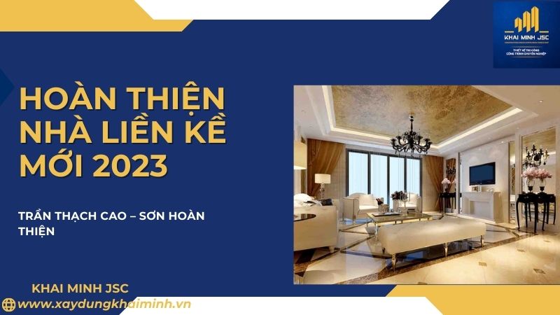 đơn giá hoàn thiện nhà liền kề