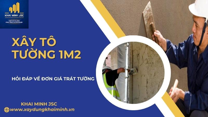 giá nhân công trát tường