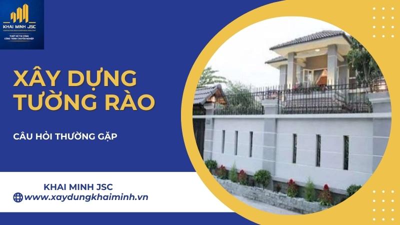 cách tính mét vuông tường rào