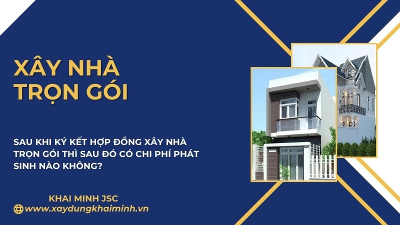 giá xây nhà trọn gói hcm