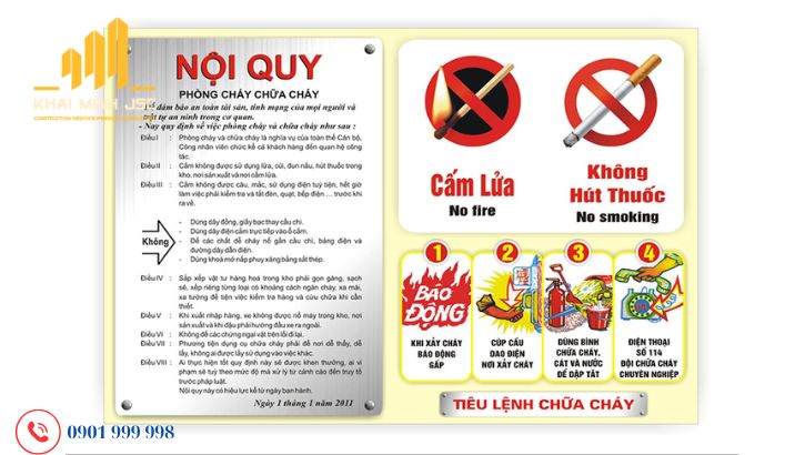  Tuân thủ quy định pháp luật là biện pháp chống cháy lan hiệu quả