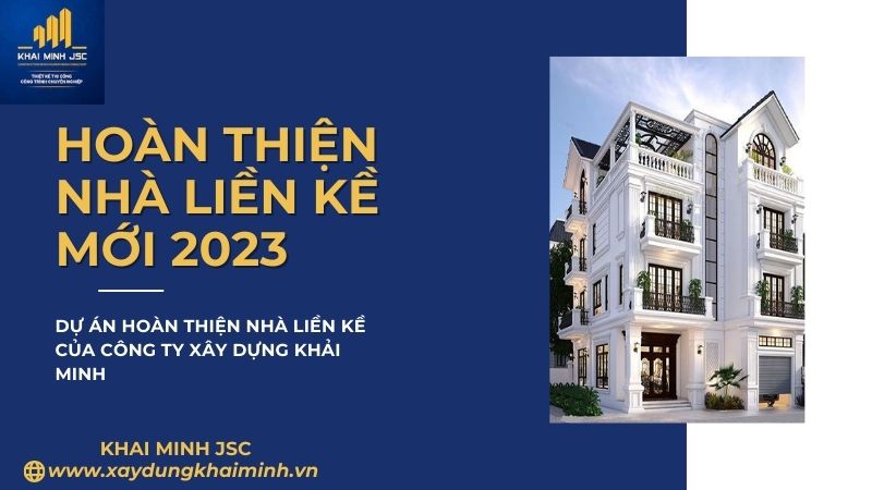 hoàn thiện nhà