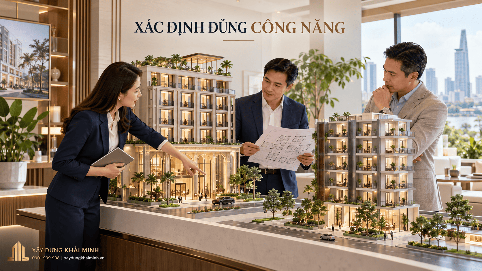 Minh họa trao đổi công năng và mô hình khai thác.