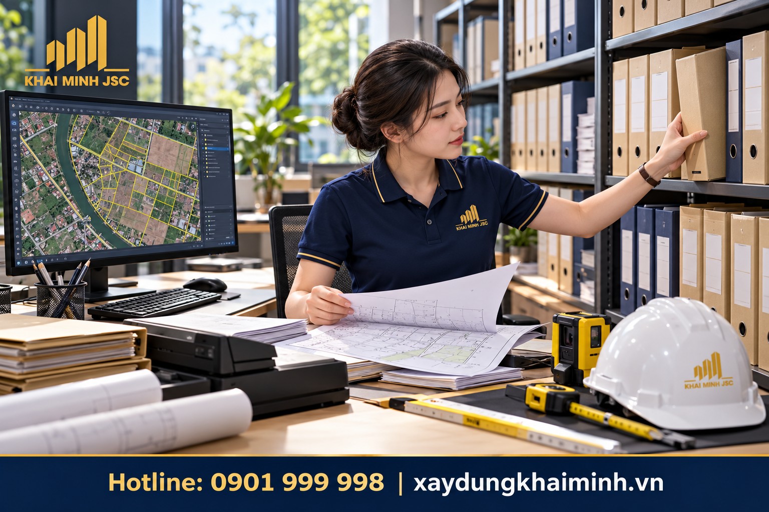 Tra cứu tài liệu lưu trữ để bổ sung đúng phần hồ sơ còn thiếu.