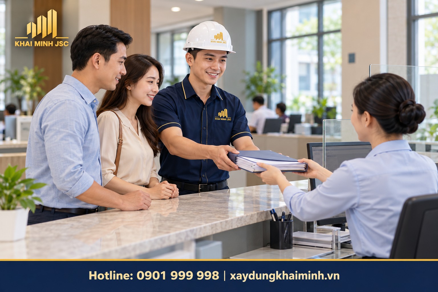 Nộp hồ sơ tại đầu mối tiếp nhận phù hợp với thủ tục áp dụng.