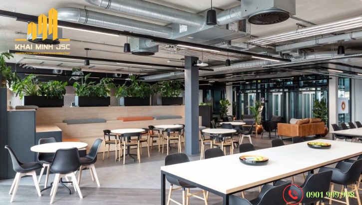  Khu vực nghỉ ngơi văn phòng phong cách hiện đại