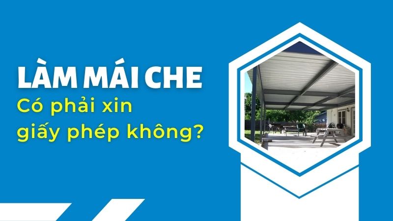 Luật làm mái che ra phần đất chung