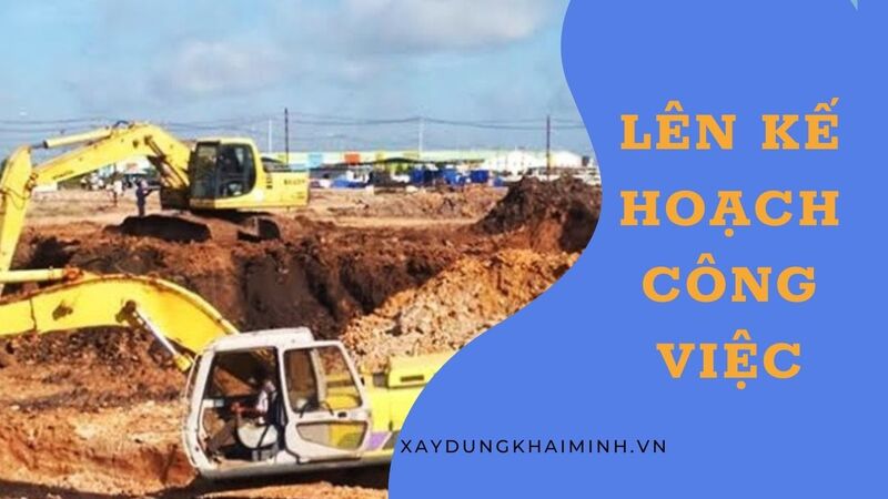 lên kế hoạch công việc