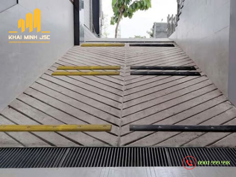  Thiết kế lưới chắn rác tại các miệng hố ga trong hầm