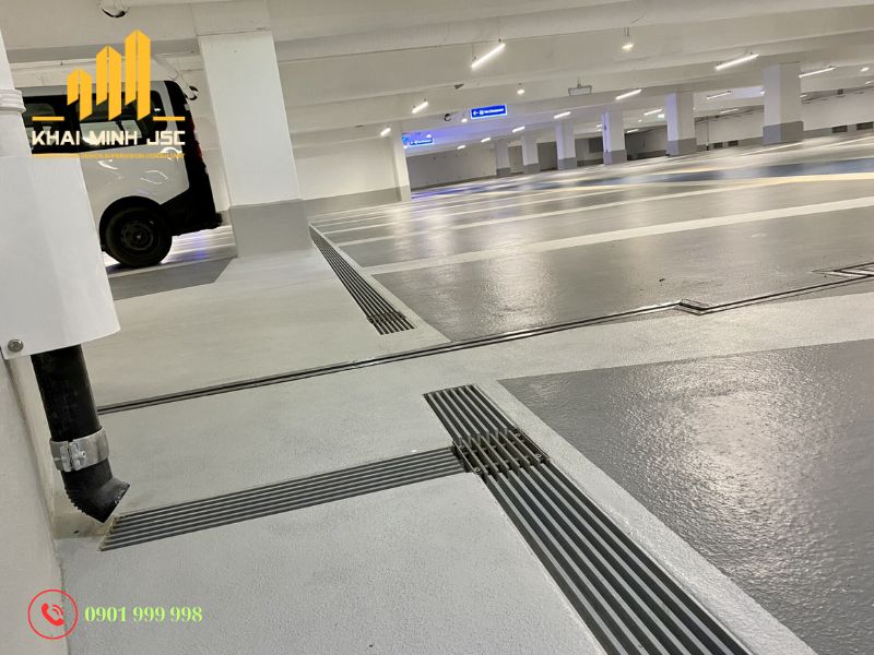  Tầng hầm nên được phân vùng thoát nước rõ ràng