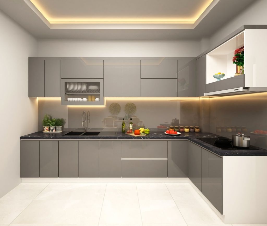 Lựa chọn màu sắc tủ bếp