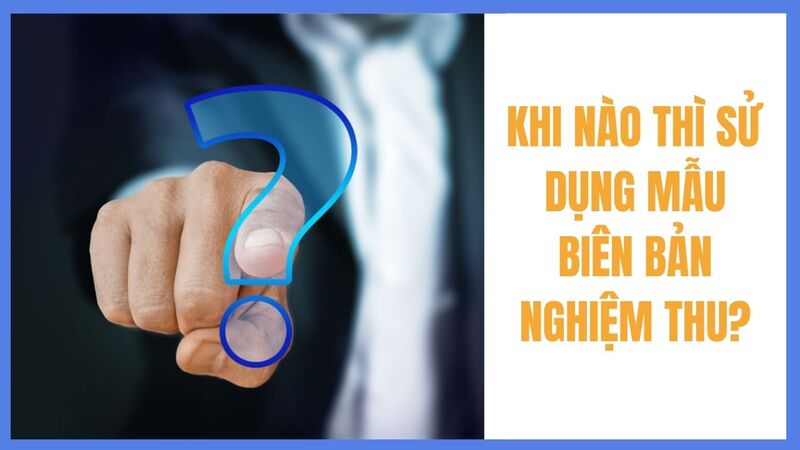 biên bản nghiệm thu hoàn thành đưa vào sử dụng