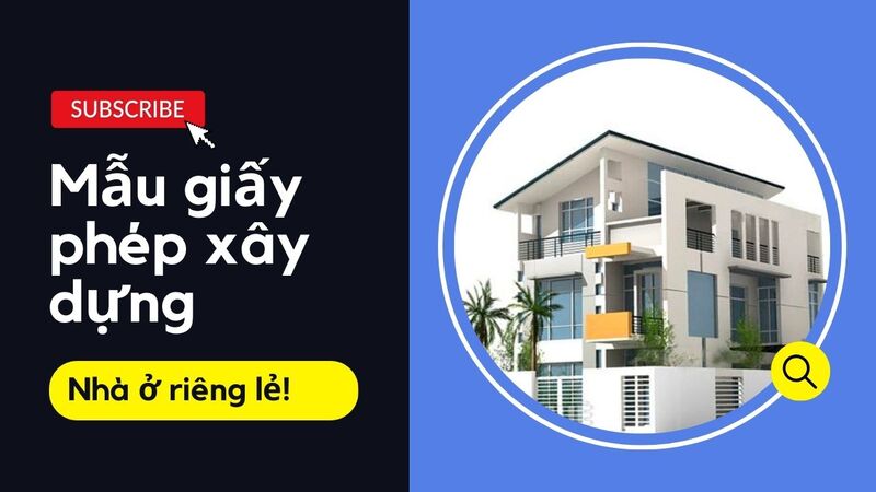 mẫu đơn xin cấp phép xây dựng nhà ở