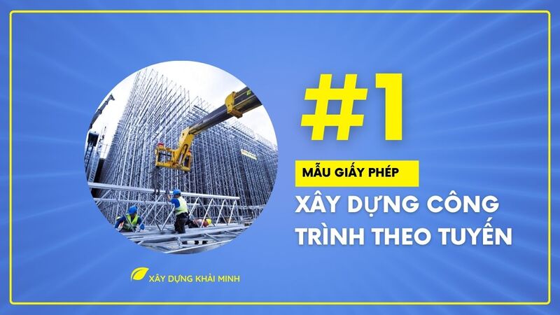 Mẫu giấy phép xây dựng công trình