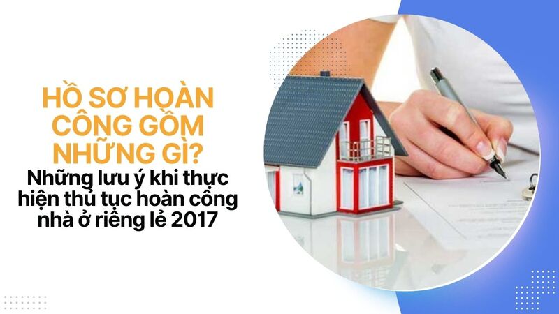 mẫu giấy hoàn công nhà ở