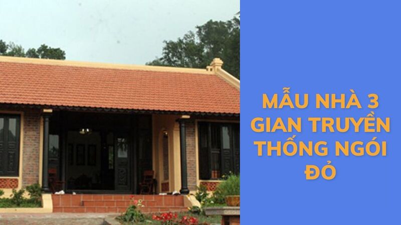 nhà cấp 4 3 gian