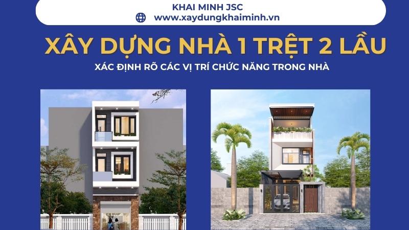  Xác định rõ các vị trí chức năng trong nhà