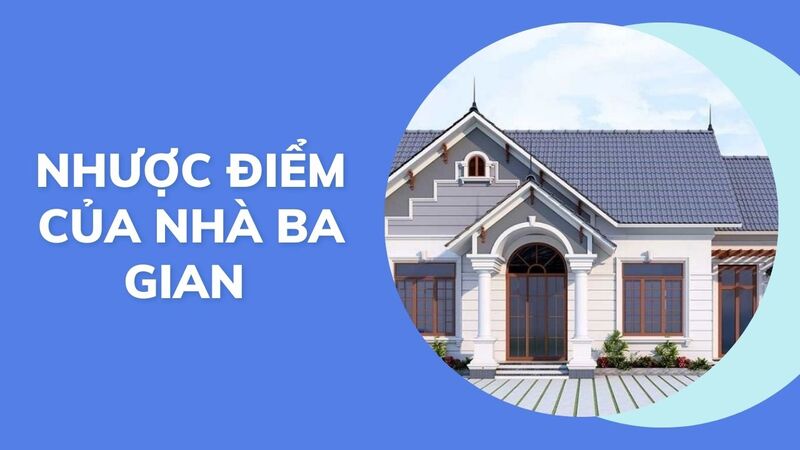 nhà 3 gian đẹp