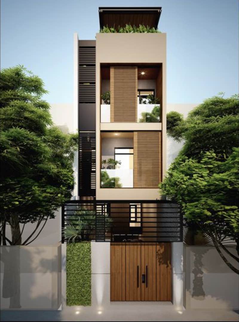 Nhà 3 tầng đẹp