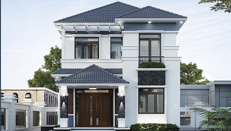 nhà phố 2 tầng