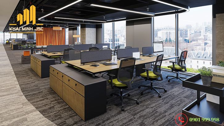  Nội thất thông minh mang lại sự tiện lợi và linh hoạt, giúp tối ưu không gian làm việc và nâng cao hiệu suất