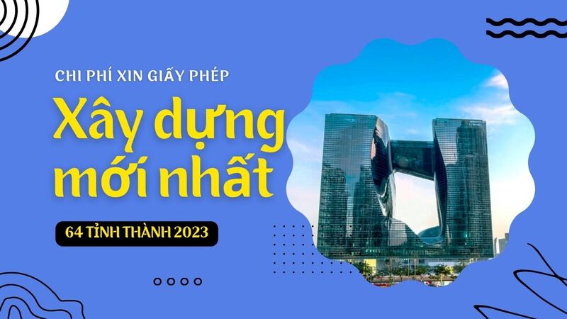 lệ phí cấp phép xây dựng