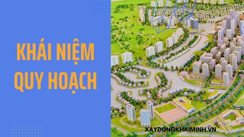 khái niệm quy hoạch