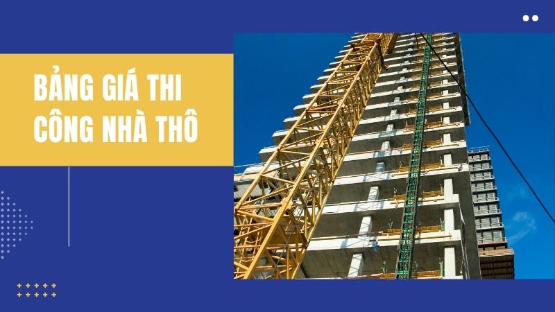Phần thô gồm những gì? Lưu ý khi PHẢI NẮM khi xây nhà phần thô