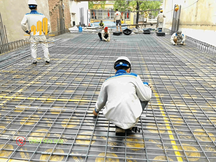 Sử dụng đúng loại kết cấu cốt thép khi thi công sàn không dầm