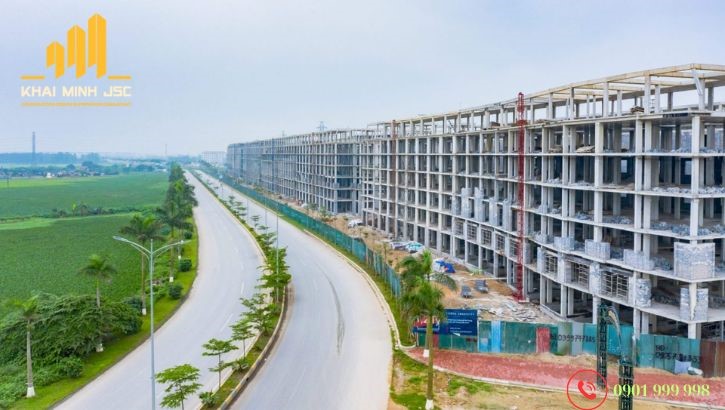  Áp dụng phương pháp thi công sàn bê tông không dầm tại Khu nhà ở xã hội Cát Tường 
