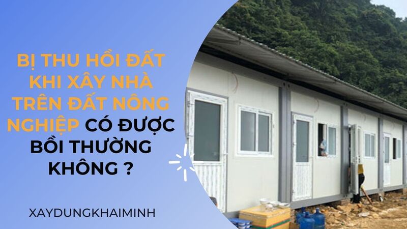 dựng lều tạm trên đất nông nghiệp