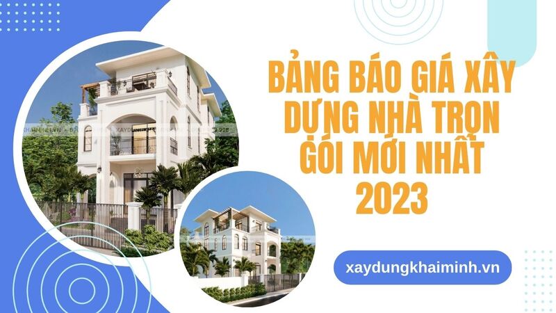 báo giá nhà phố
