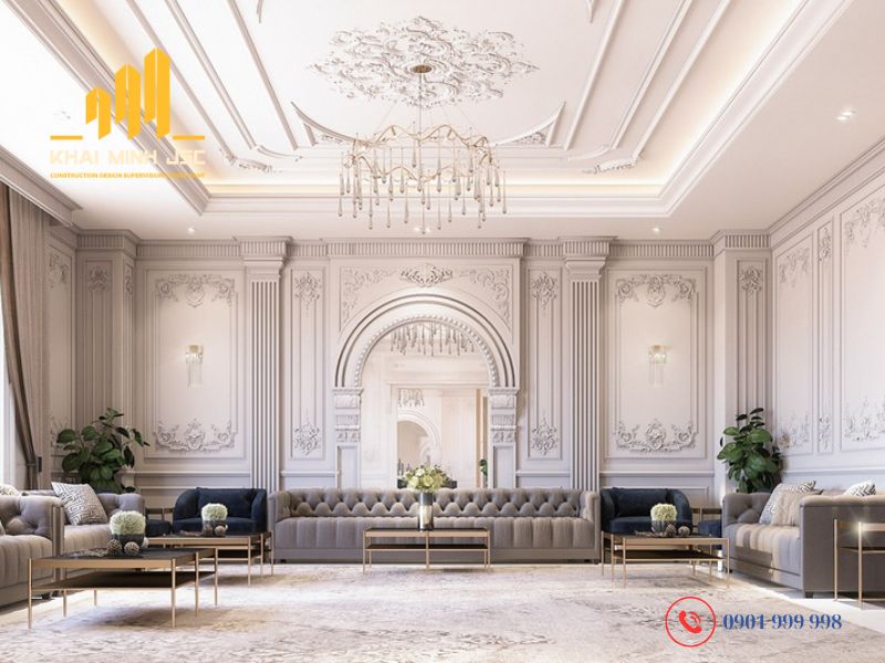  Thi công thiết kế nội thất phong cách Neoclassic