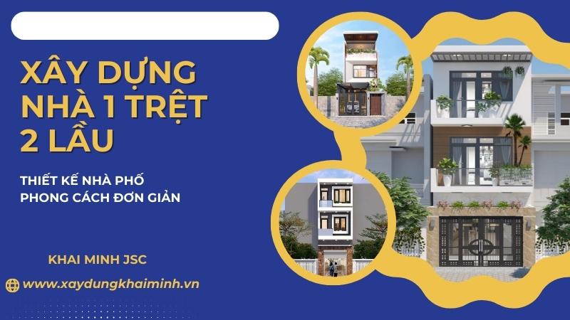 Mẫu thiết kế nhà phố phong cách đơn giản