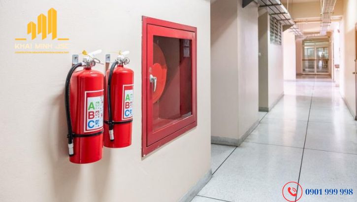  Hệ thống thiết bị chữa cháy dùng để dập tắt đám cháy một cách nhanh chóng và hiệu quả