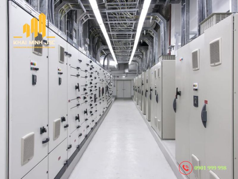  Thiết kế phòng điện tầng áp mái đảm bảo yêu cầu kỹ thuật cao